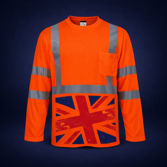 Hi Viz Sweatshirt - Orange