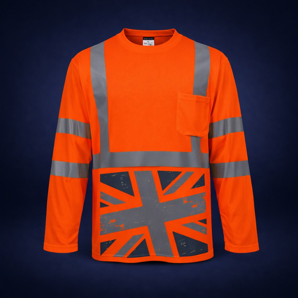 Hi Viz Sweatshirt - Orange