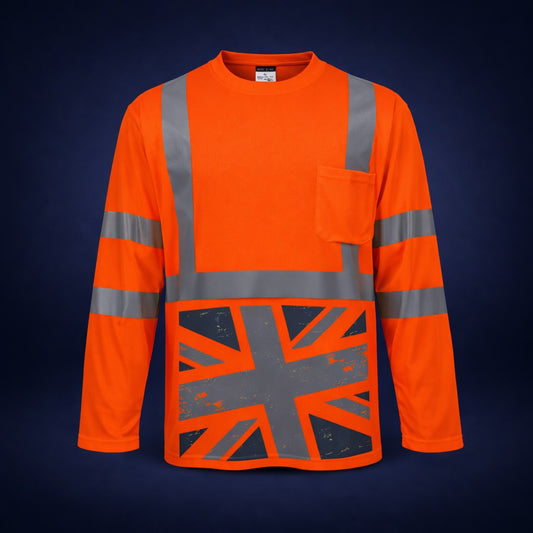 Hi Viz Sweatshirt - Orange